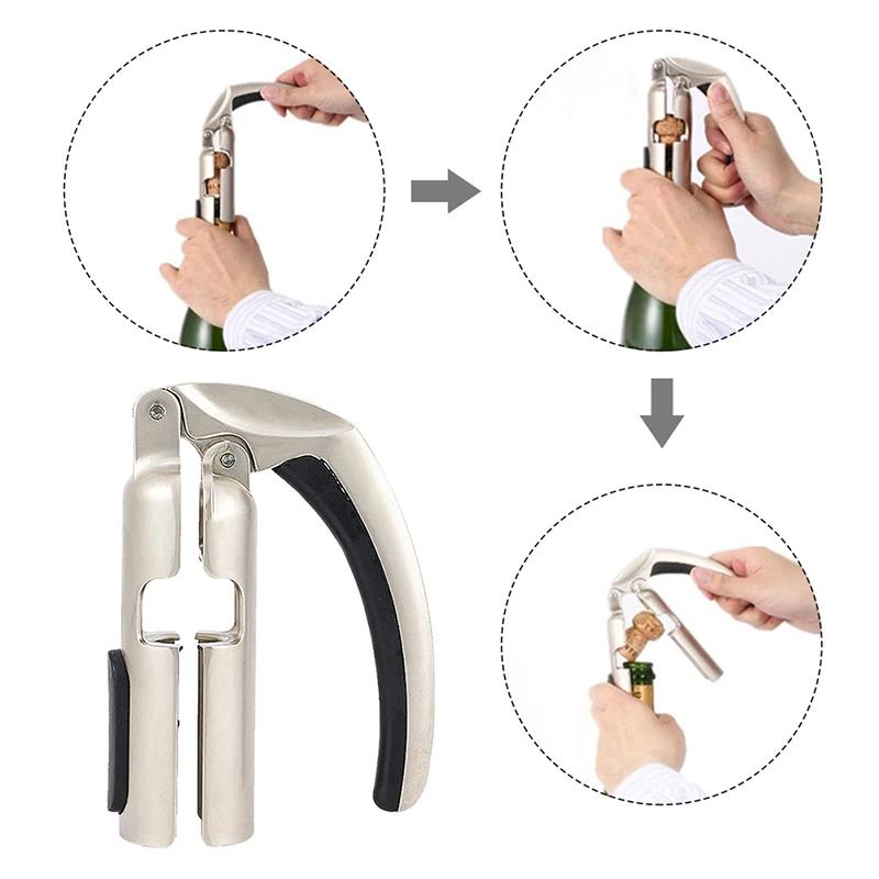 Tire-bouchon professionnel pour Champagne, nouvel ouvre-bouteille de vin, extracteur de liège pour v