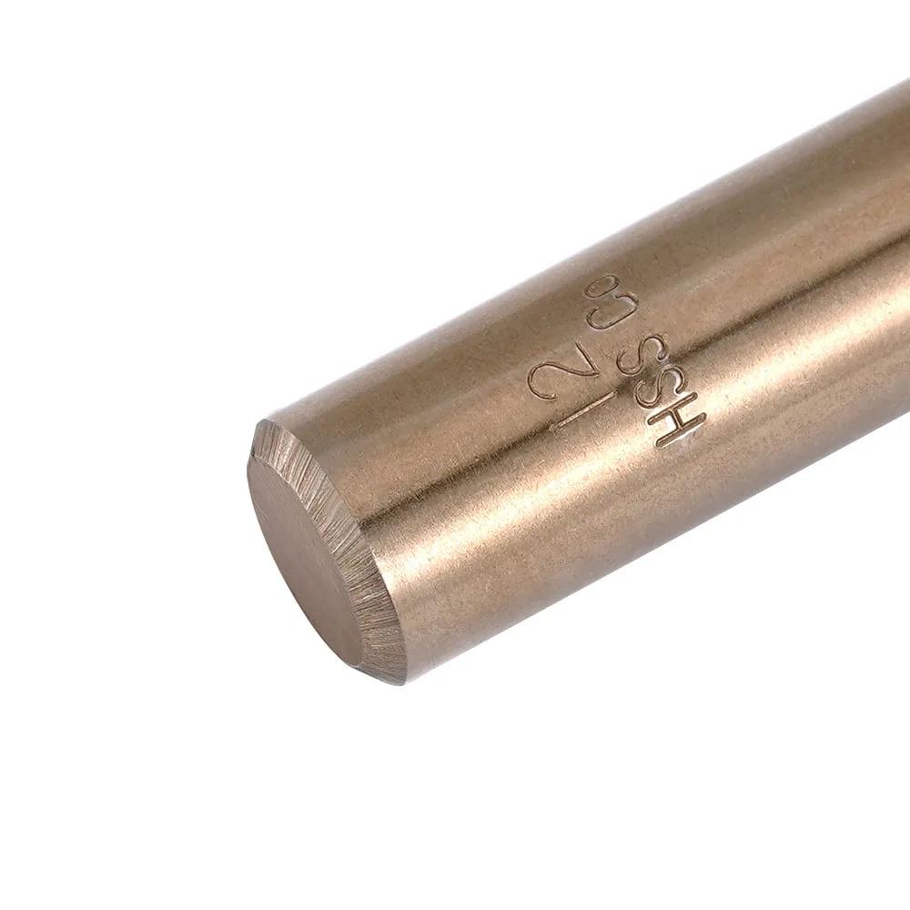 HSS-Co M35 forets hélicoïdaux à tige droite en Cobalt de haute qualité, accessoires d'outils électri