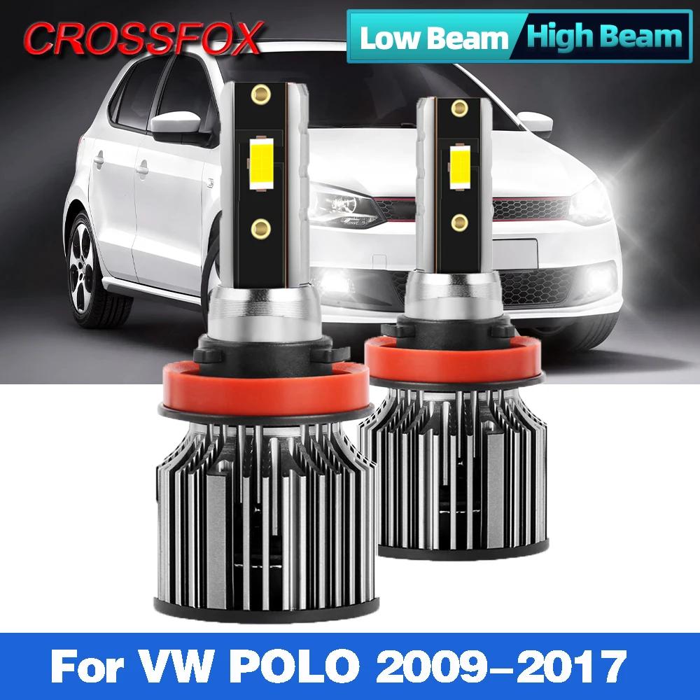 Ampoule LED Canbus H7 120W 20000LM pour voiture VW Polo, lampe automatique turbo pour 2009 2010 2011