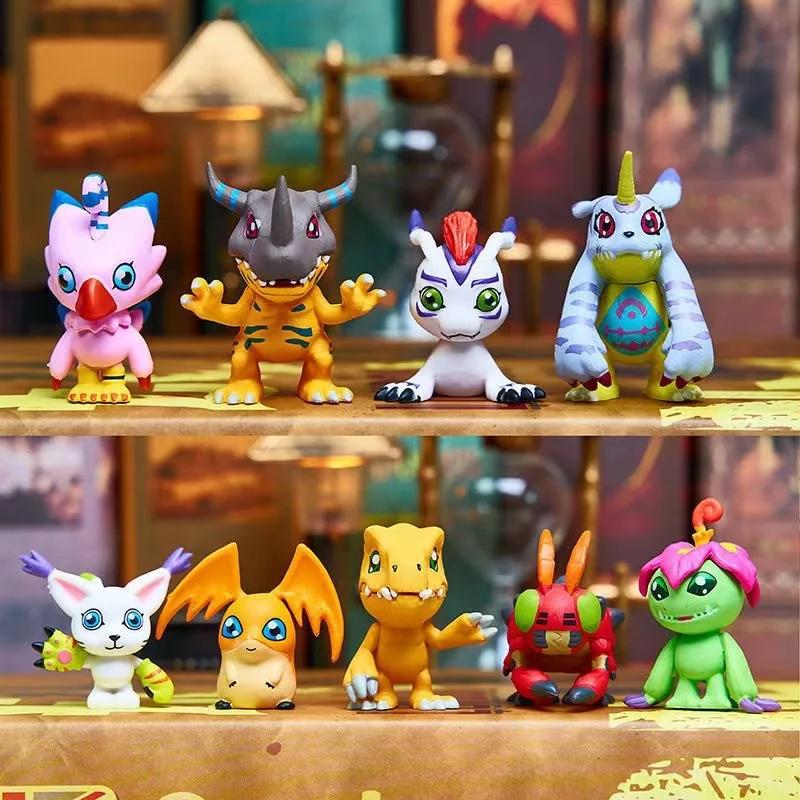 9 pièces/ensemble Digimon Digimon aventure Anime Figure modèle PVC Collection ornements Statue poupé
