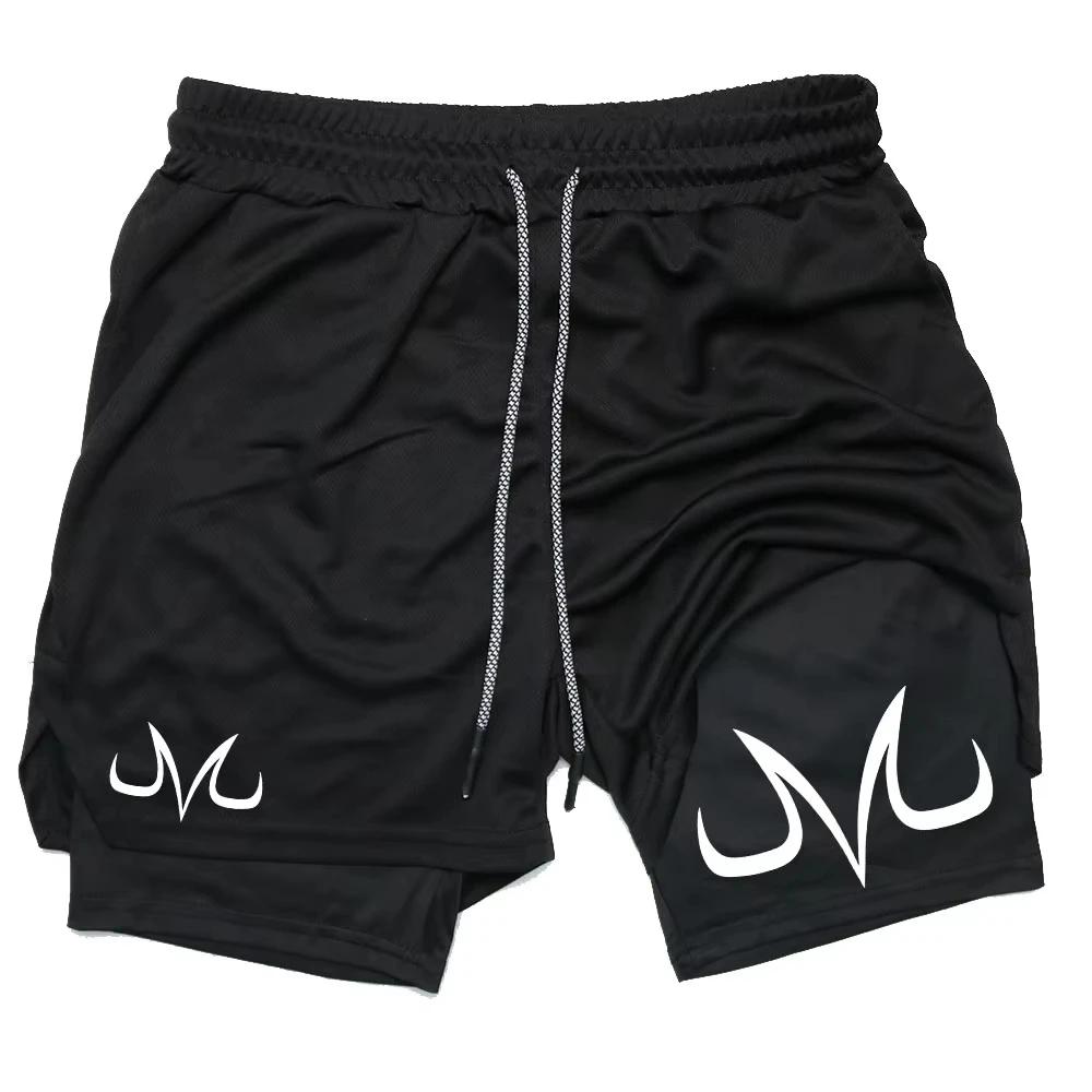 Short de Performance Anime Toji imprimé hommes GYM Shorts de Sport décontractés entraînement course 