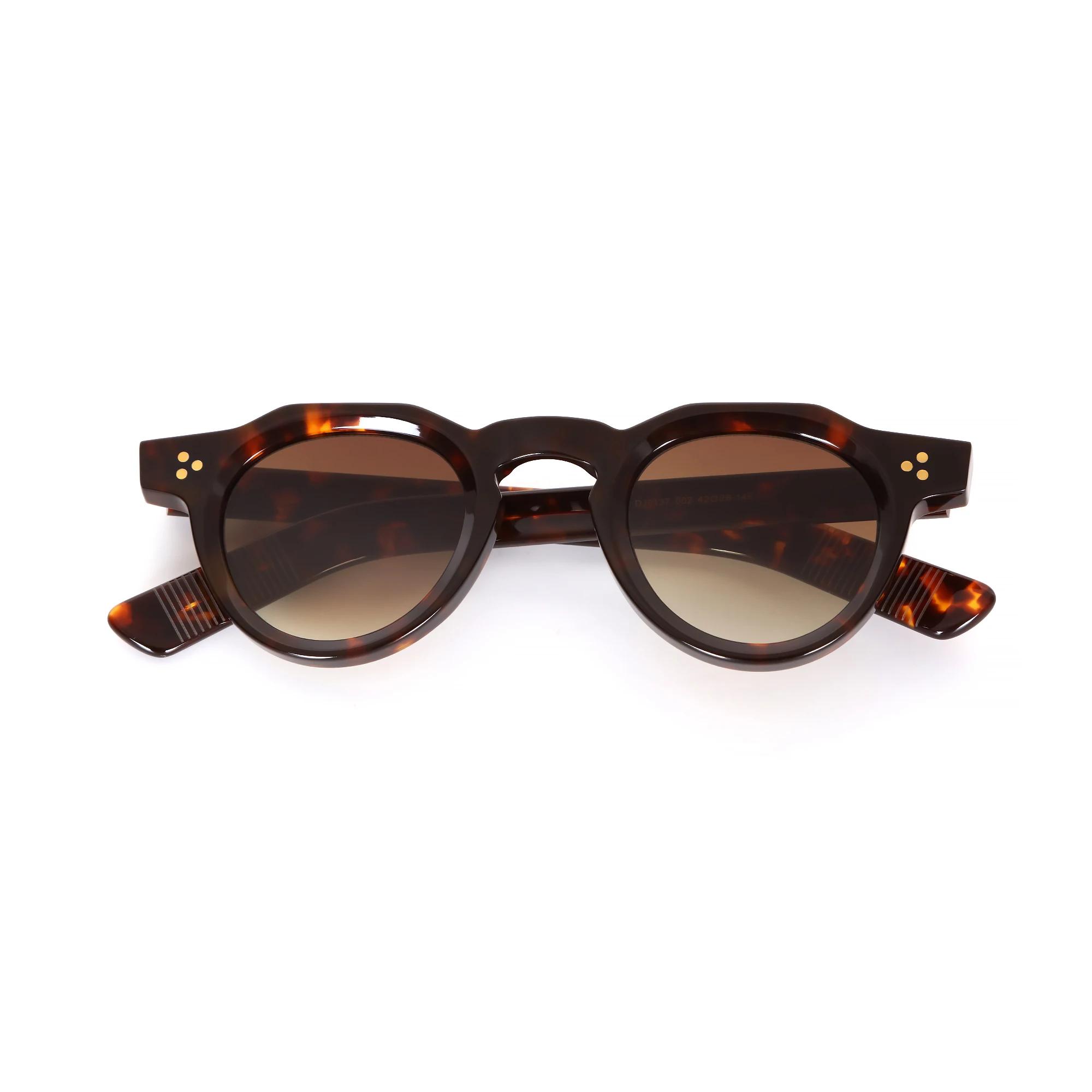 ChicOptix mode Vintage Rivet Design femmes lunettes de soleil acétate hommes marque de luxe lunettes