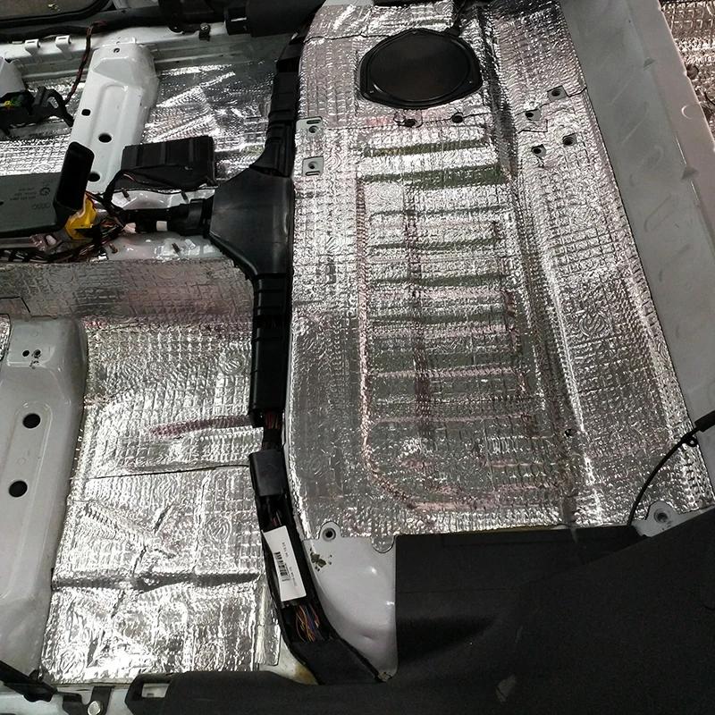 Tapis Insonorisant à Isolation Thermique pour Voiture, Accessoires en Mousse à Cellules Fermées, de 