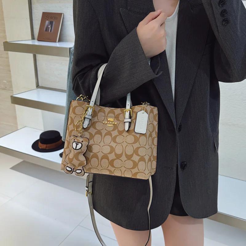 ​ ​ Sac à main de luxe de styliste pour femmes, fourre-tout décontracté de grande capacité, tendance