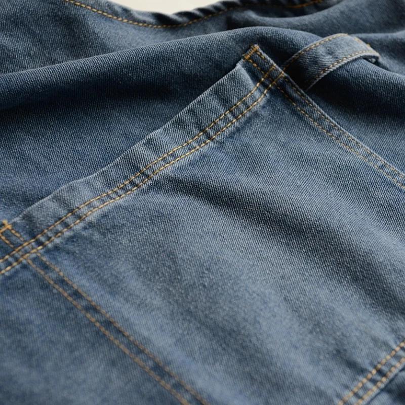 Tablier en Denim coton toile coréenne antisalissure nettoyage à domicile cuisine vêtements de travai