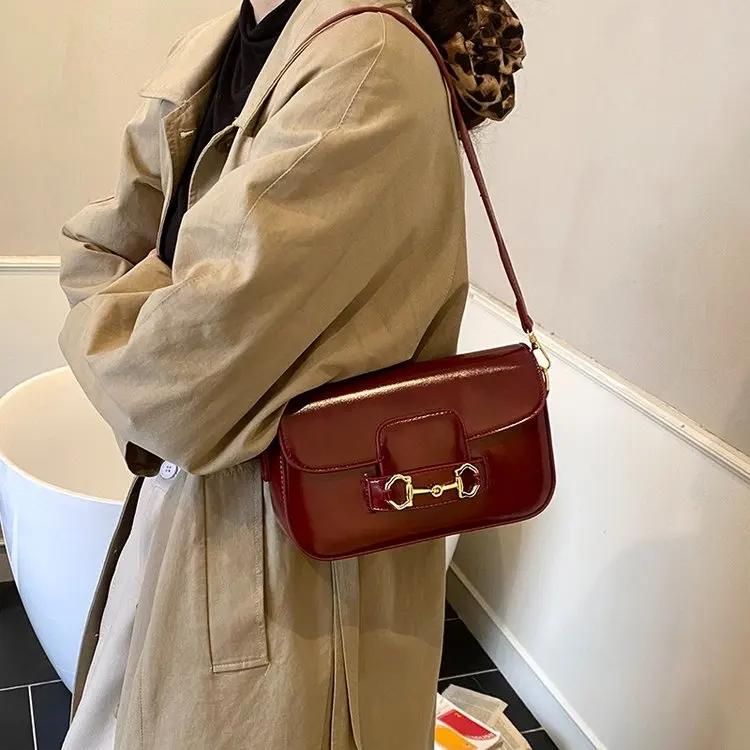 Sacs à langer en cuir vintage élégants et décontractés pour femmes, sacs fourre-tout de luxe grande 