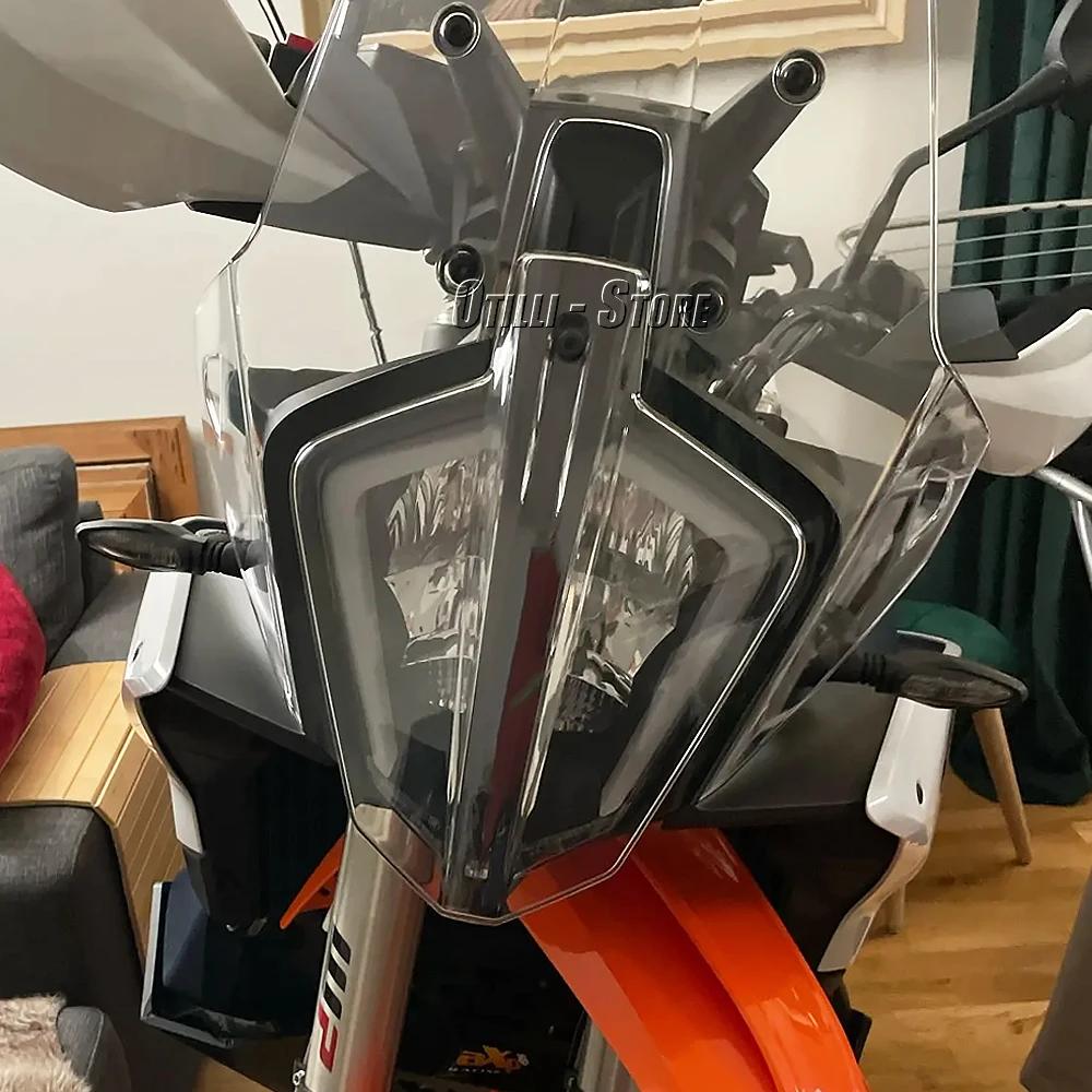 Nouveau couvercle de protection de phare de moto, couvercle de protection Transparent pour feu avant