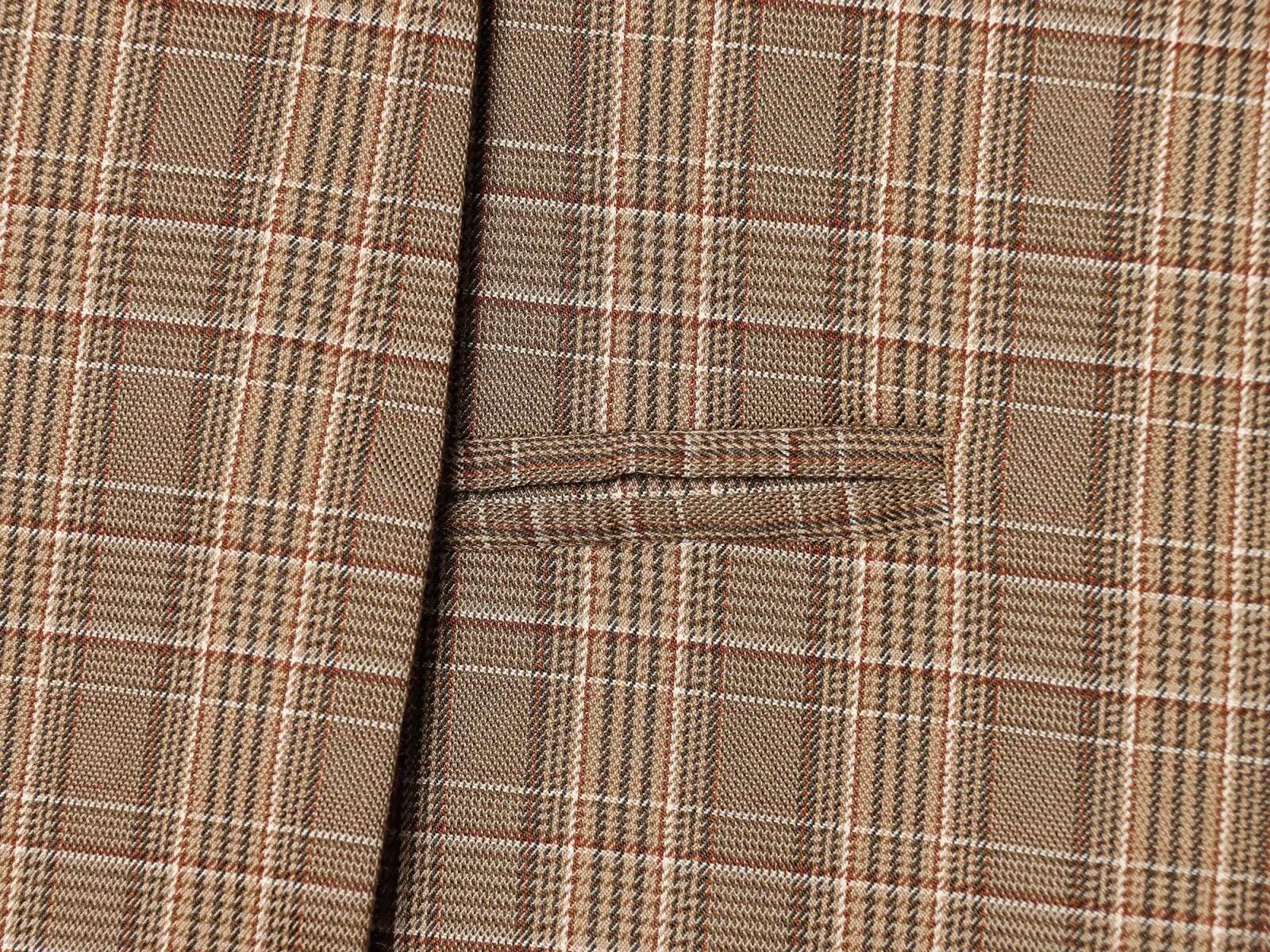 KONDALA Blazer Chic Vintage à Carreaux pour Femme Tendances Printemps 2026 Blazer Élégant pour le Tr