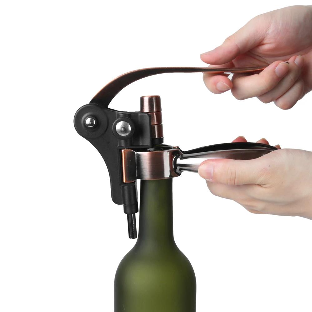 Ouvre-bouteille en forme de lapin en alliage de zinc, tire-bouchon à levier, ouvre-bouteille de bar,