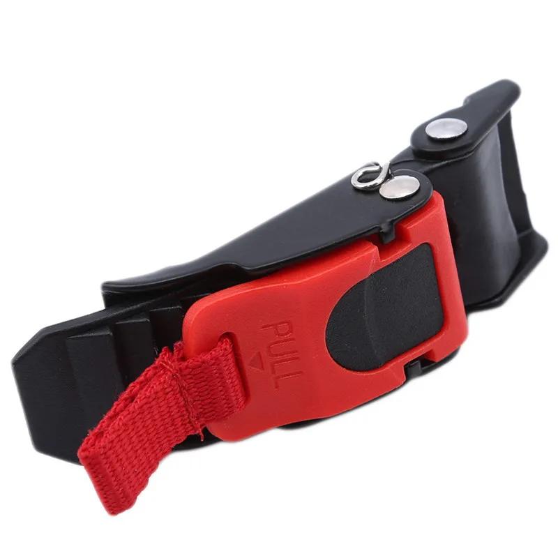 Mentonnière réglable pour casque de moto RL, 9 vitesses, clip de couture rapide, fermoir de casque d