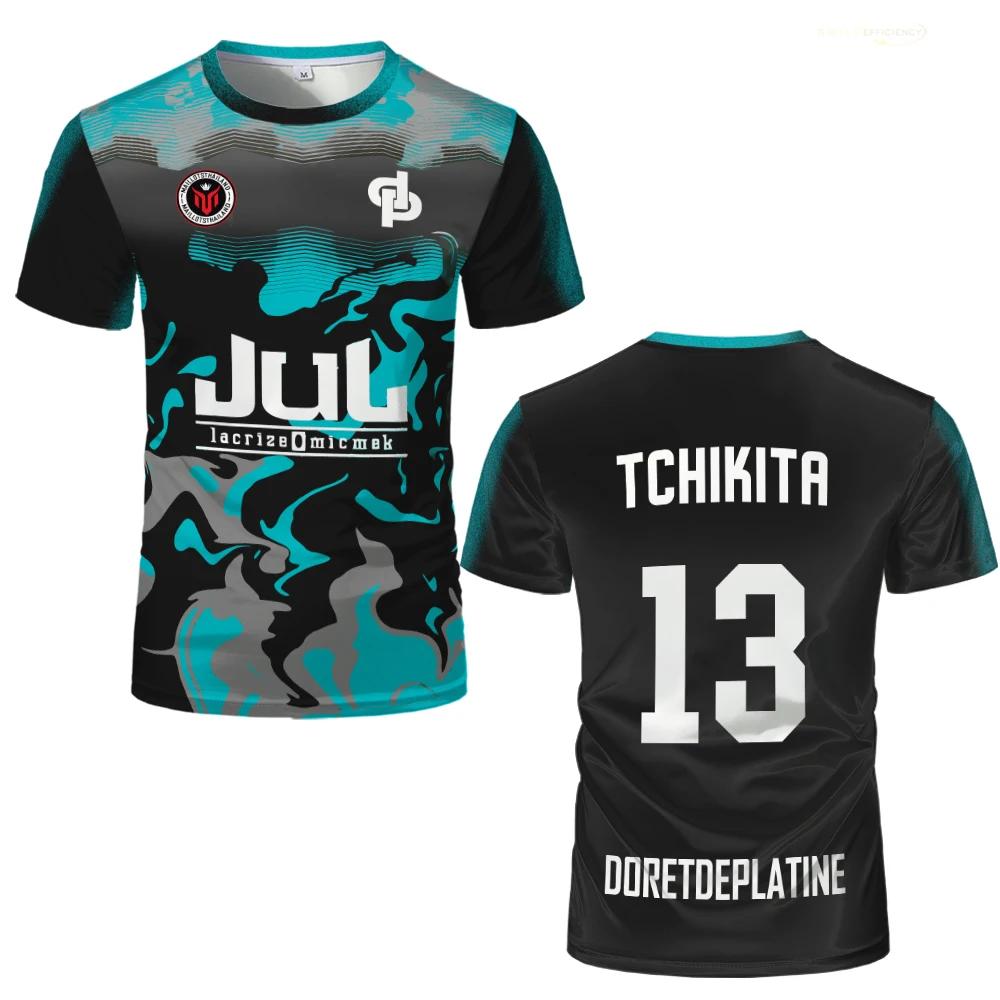 Nouveau Maillot d'été JUL Jersey Tchikita jeunesse respirant séchage rapide formation Football t-shi