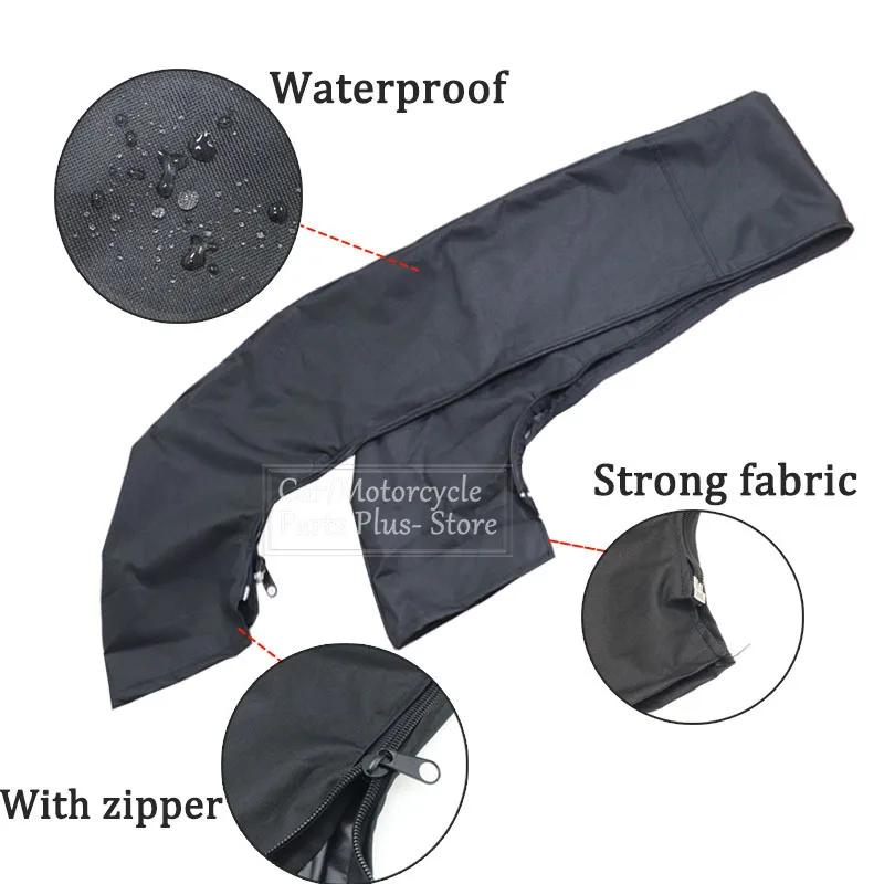 Housse de botte supérieure Bimini à 4 nœuds 600D, sans cadre, pour Yacht et bateau, avec fermeture é
