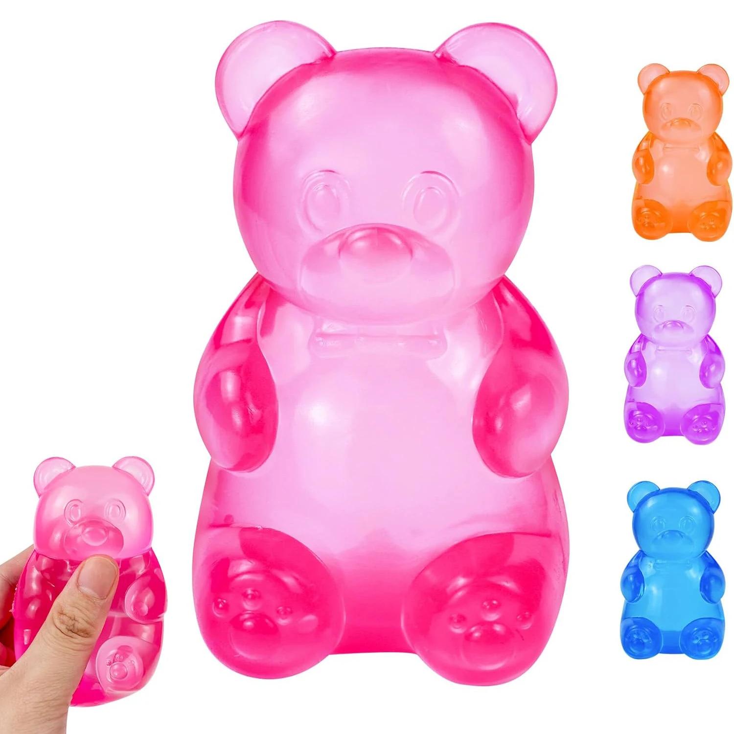 Balle anti-stress Little Bear Maltose à presser, jouet anti-stress, outil anti-stress musical à pres