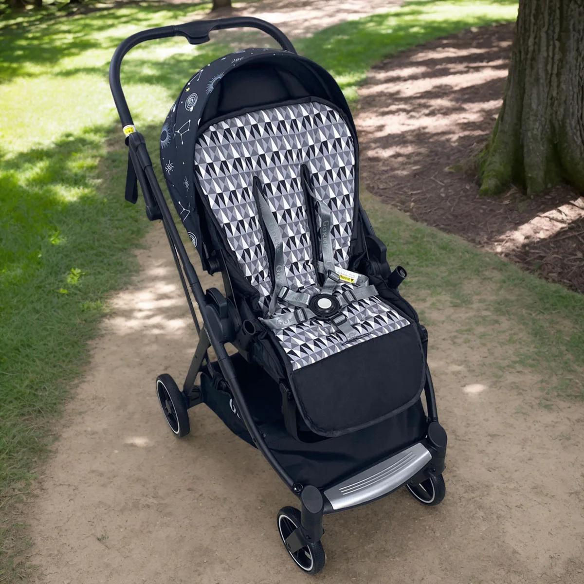 Coussin siège poussette universel bébé - Matelas doux chariot voiture chaise haute confort