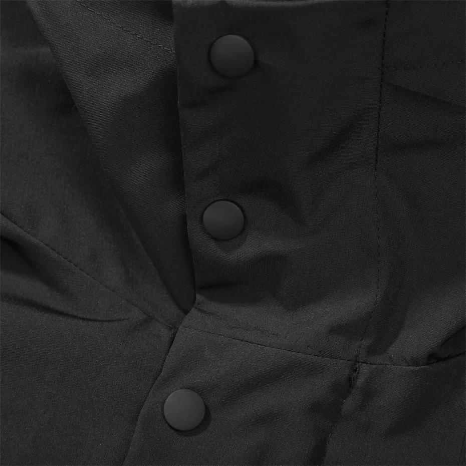 Techwear-Veste à Capuche Fonctionnelle pour Homme, Coupe-Vent Vintage, Streetwear, Hip Hop, Harajuku