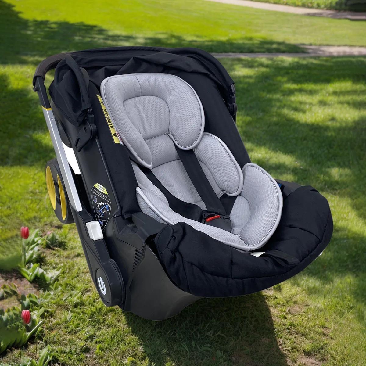 Coussin de siège de poussette universel pour bébé, oreiller de soutien de tête et de corps pour Doon