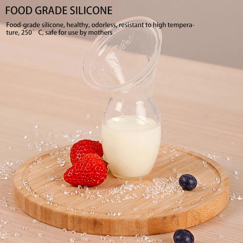 Modabebe collecteur de lait maternel Silicone de qualité alimentaire manuel sein pompes en Silicone 