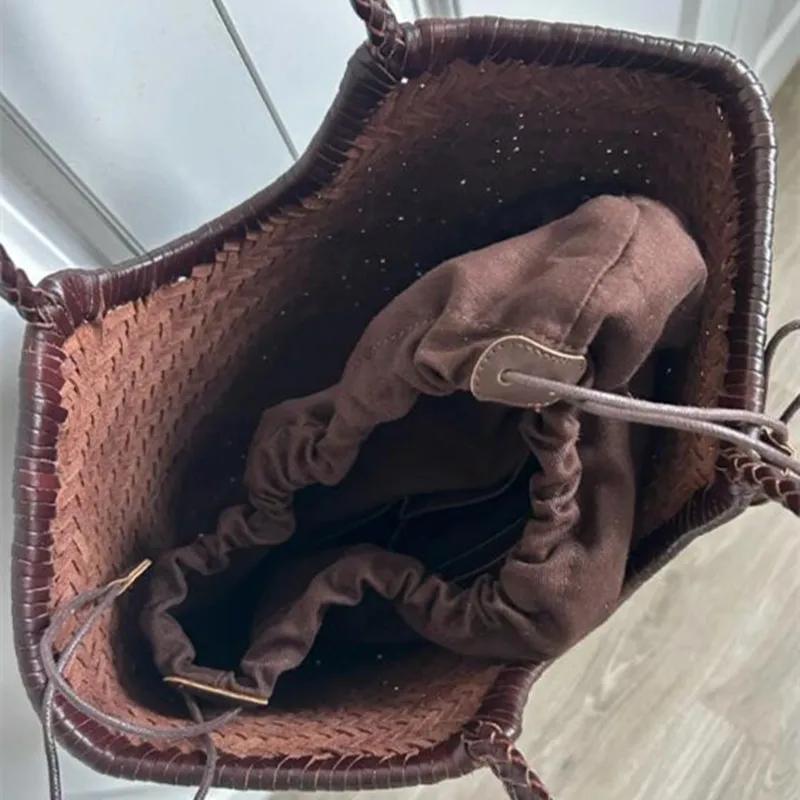 100% peau de vache naturelle tissage sacs à main main concepteur en cuir véritable femme fourre-tout