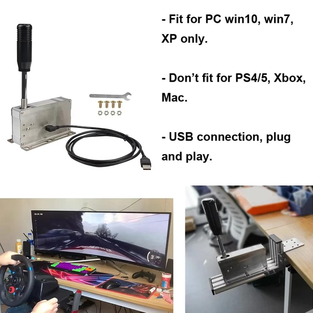 Pour Logitech G920 G923 G25 G27 G29 Thrustmaster T300RS/GT T500 pour ETS2 Jeux de course PC USB