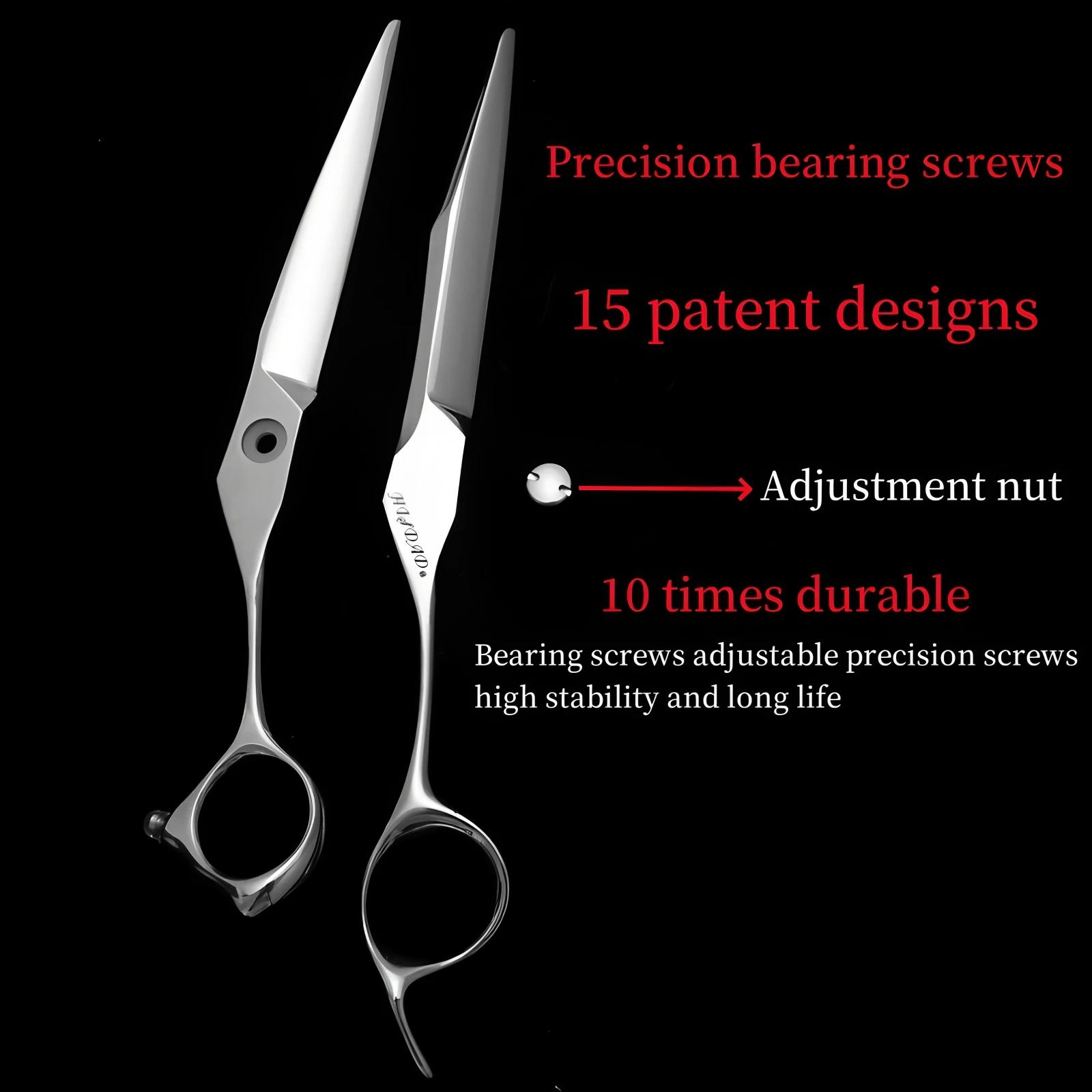 HISADA ciseaux de coupe de cheveux 6.0/6.5/7.0 pouces ciseaux de précision CNC matériel VG10 ciseaux