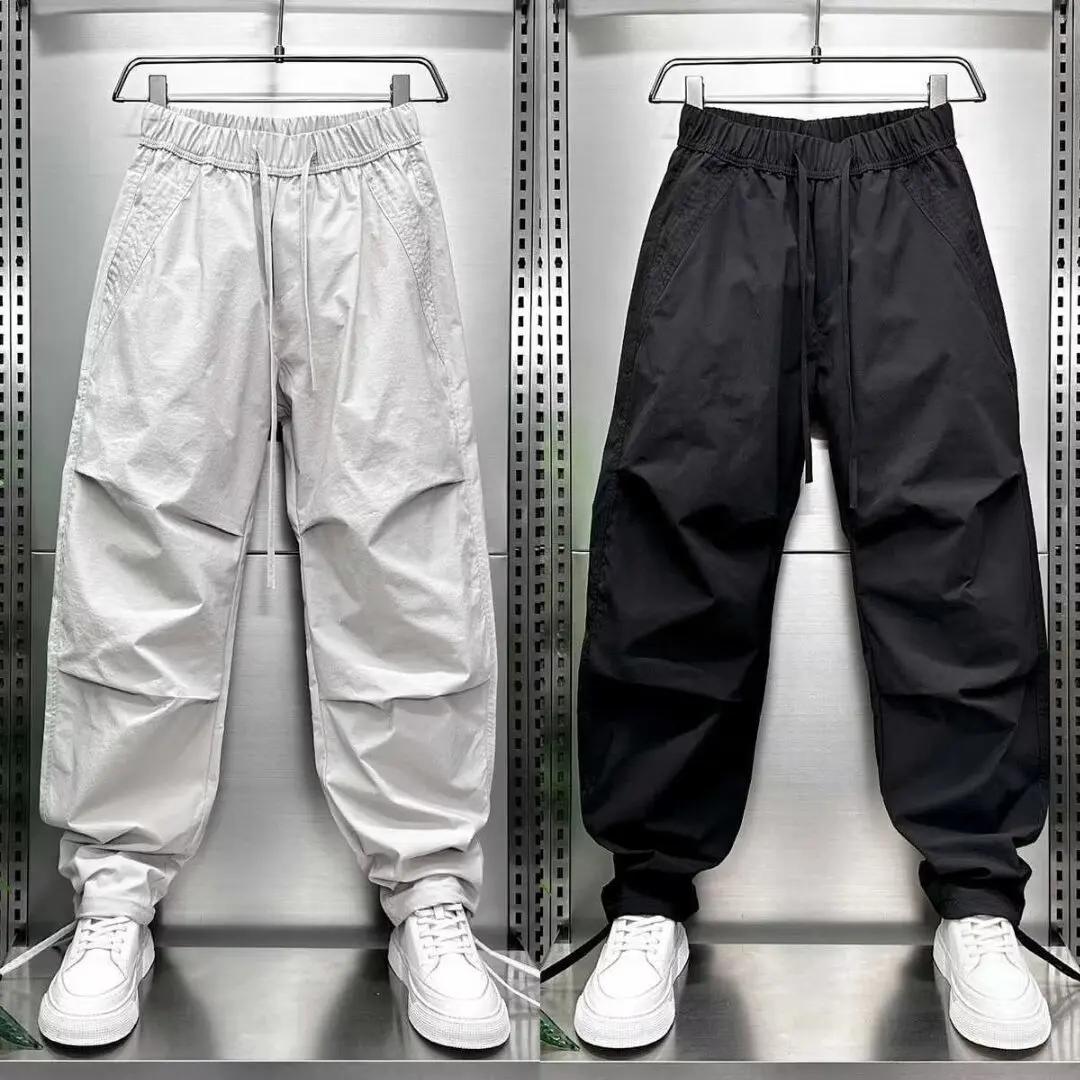 Pantalons d'été pour hommes, Jogging, gymnastique, coréen Dongdaemun, 2024, vêtements populaires cor