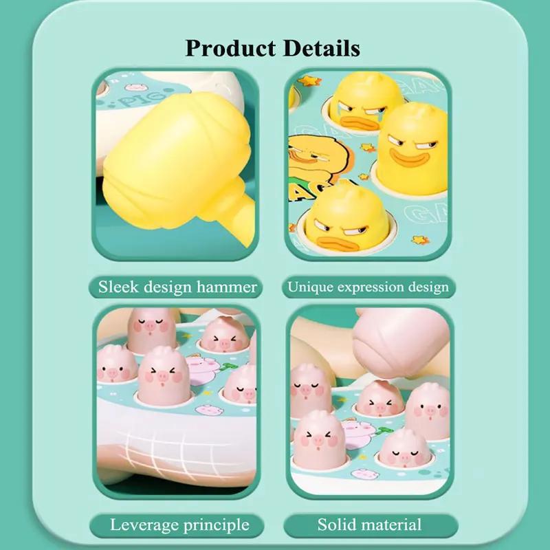 Jeu d'apprentissage Montessori pour bébé, canard, grenouille, over, cadeau de puzzle, tout-petit, ga