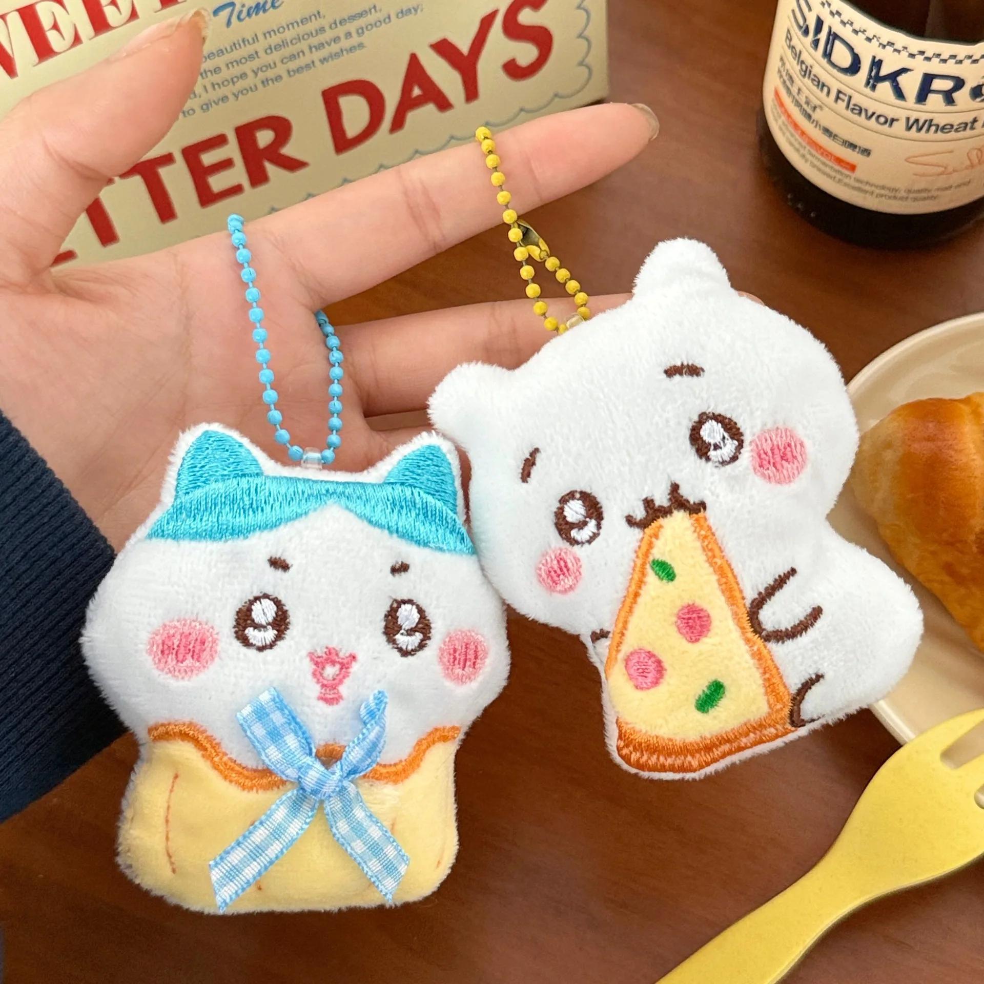 1/3 pièces Chiikawa mignon en peluche dessin animé poupée pendentif broche sac à dos porte-clés déco