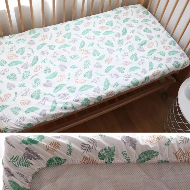 Bébé Drap housse Pour nouveau-Né de Coton Doux Drap de Lit Berceau Pour Enfants Housse de Matelas Pr