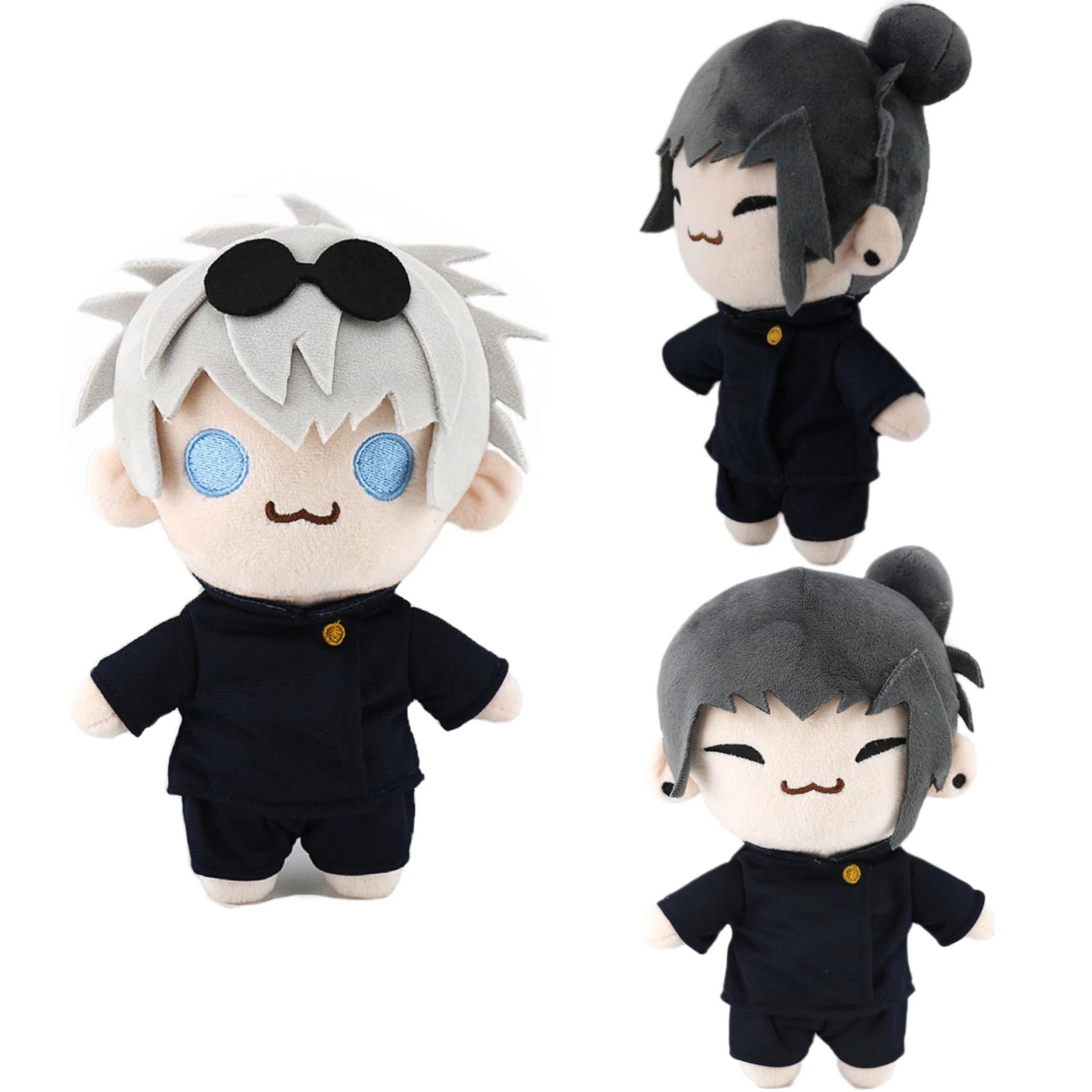 Nouveau jouet en peluche Jujutsu Kaisen, mignon, remplissage doux, poupée d'oreiller Gojo et Geto, c