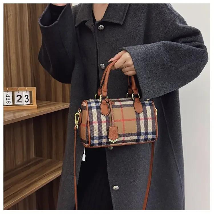 Nouveau Sac à Main Classique à Carreaux 2026, Exquis et Tendance, Sac Décontracté de Luxe pour Femme