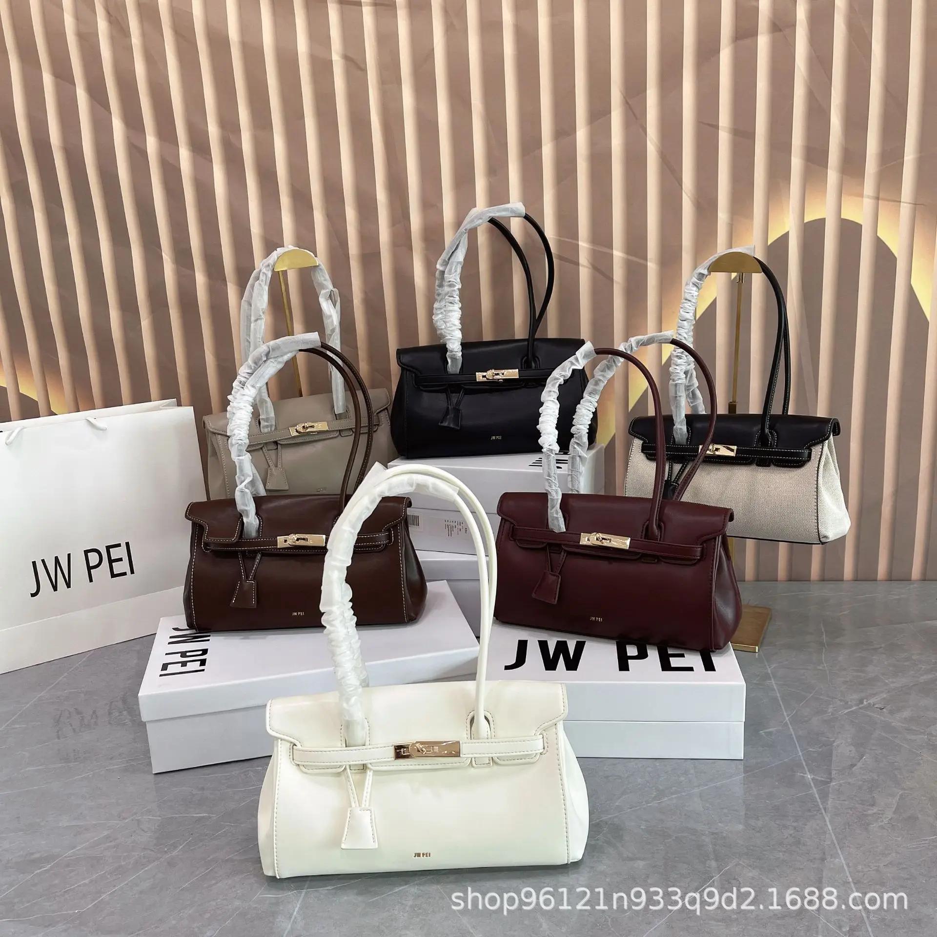 Sac à main 2026JW PEI Law Stick pour femme – Petit format, avec serrure, à porter à l'épaule ou sous