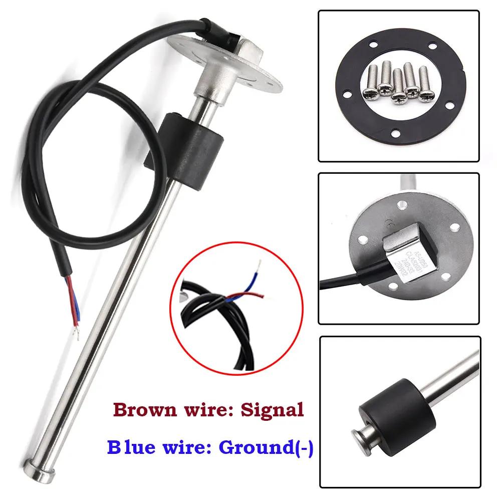 AD 0-190 Ohm capteur de niveau de carburant 100MM 125MM 150MM 200MM 300MM 400MM 575MM adapté pour ba