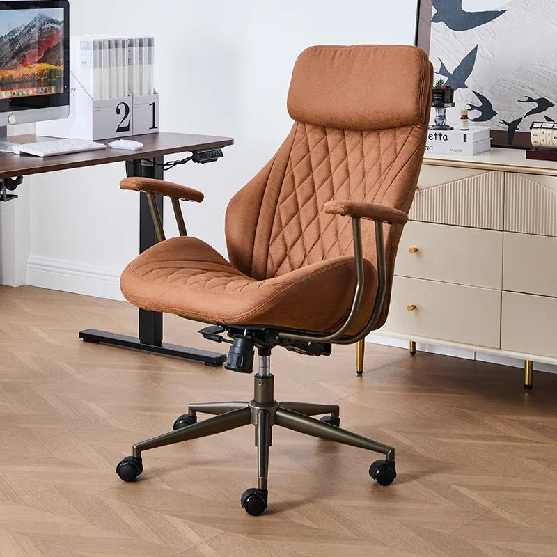 Chaises De bureau inclinables extensibles Support arrière chaises De bureau exécutives mangeoire rel