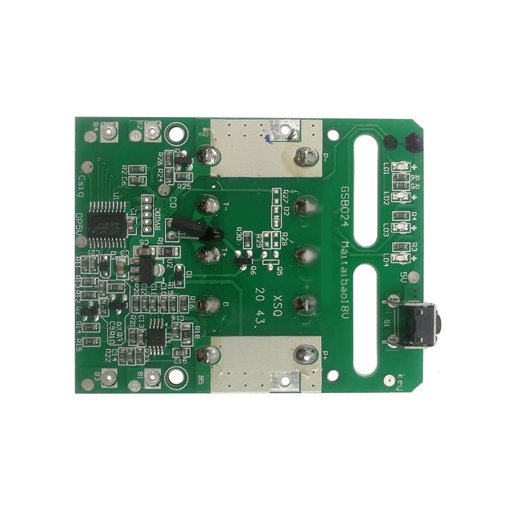 Circuit imprimé de protection de charge pour batterie au lithium Metabo, carte PCB, T1, 18V, 1 pièce