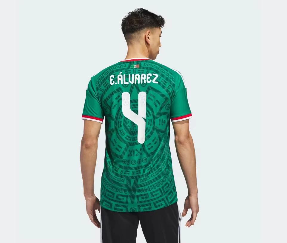 Nouveau Maillot de Foot 2026 de l'Équipe Nationale du Mexique Y2K Oversize à Séchage Rapide, T-shirt