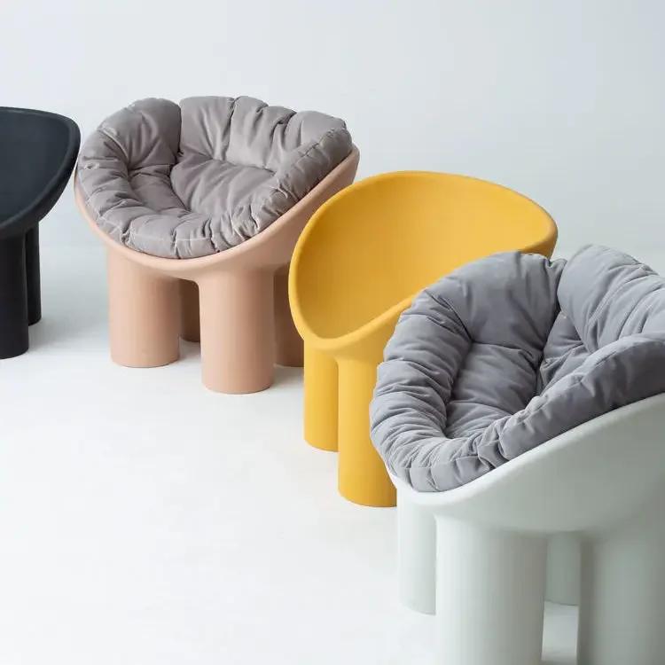 Chaise à jambe d'éléphant de designer scandinave, canapé simple Ins B & B, chaise paresseuse créativ