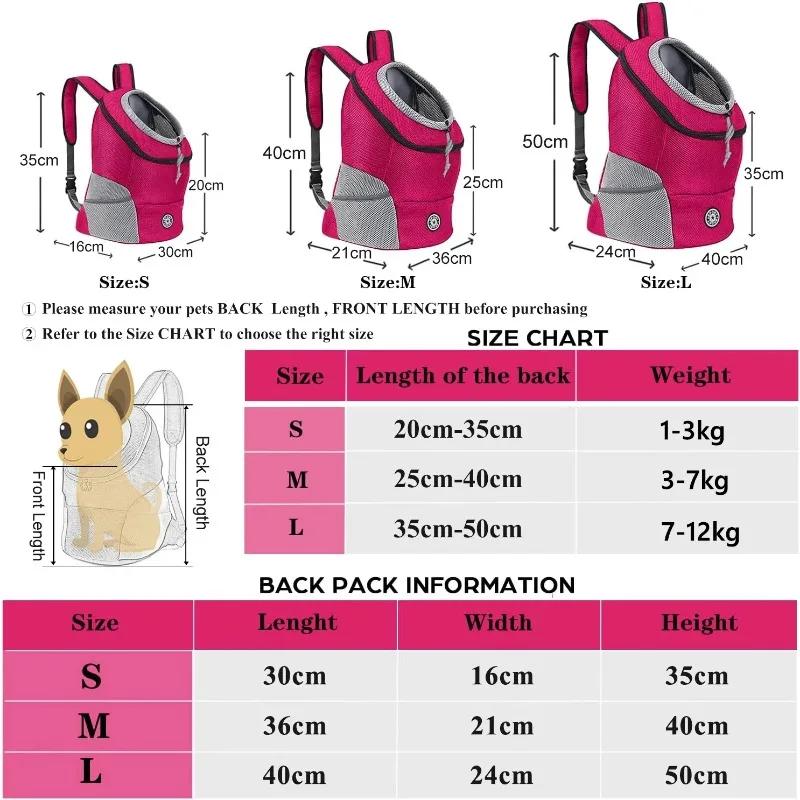 Nouveau sac à dos de voyage Portable à Double épaule sac de transport pour chien de compagnie en ple