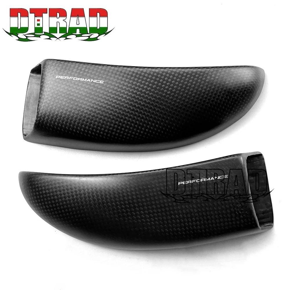 Couvercle de radiateur d'étrier avant de moto, conduits d'air de refroidissement de frein en Fiber d