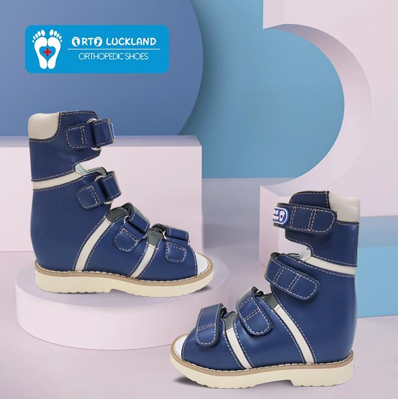 Orinformations Uckland-Sandales pour enfants, chaussures orthopédiques 4 roues motrices pour garçons