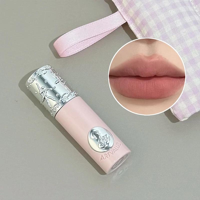 Coffret de maquillage NICEKEY comprenant 1 rouge à lèvres, 1 poudre pressée, 1 poudre illuminatrice,