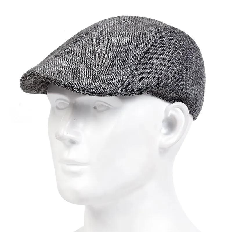 Casette solide pour hommes, chapeaux de Golf décontractés en plein air, tendance de rue, printemps e