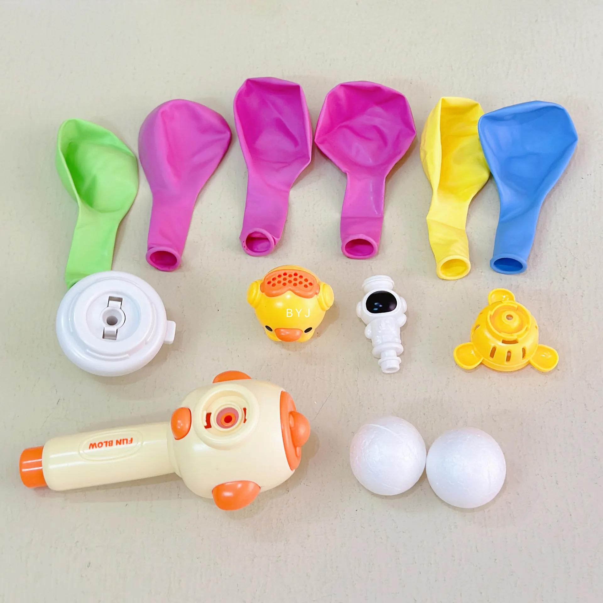 Jouet Montessori pour enfants avec sifflet, boule de soufflage flottante, boule de tuyau de soufflag