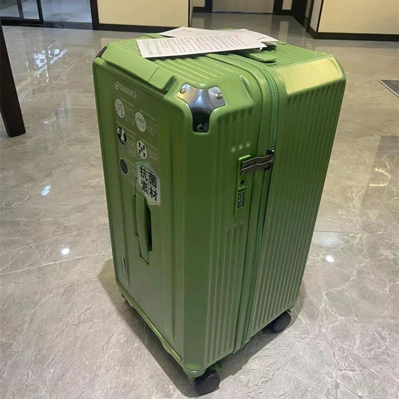 Valise de voyage universelle pour hommes et femmes, roue, mot de passe, chariot épaissi, bagage de g