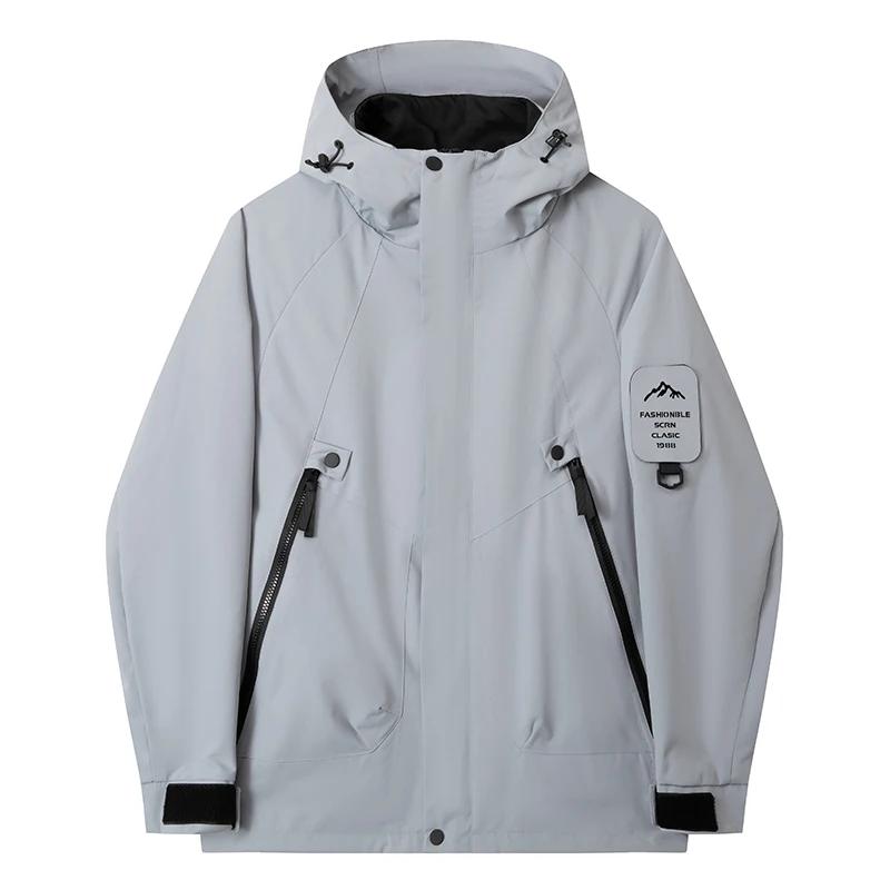 Veste Hardshell Homme Printemps-Automne 2026 – Idéale pour le Sport, le Ski, le Camping, la Mode Déc
