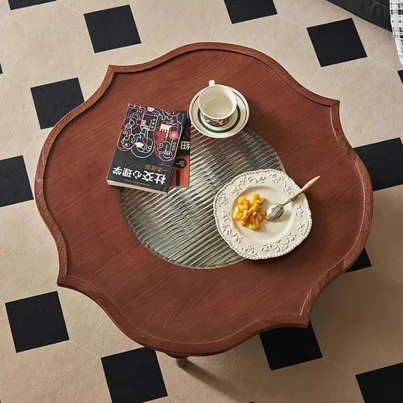 Table basse Unique à la mode Glam avec rangement chambre Table basse minimaliste Table De Salon mode