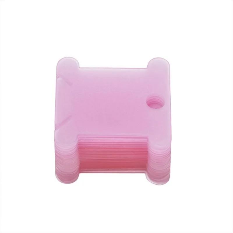 Ensemble de bobines de fil en plastique, bobine de fil, carte de fil à broder, support organisateur 