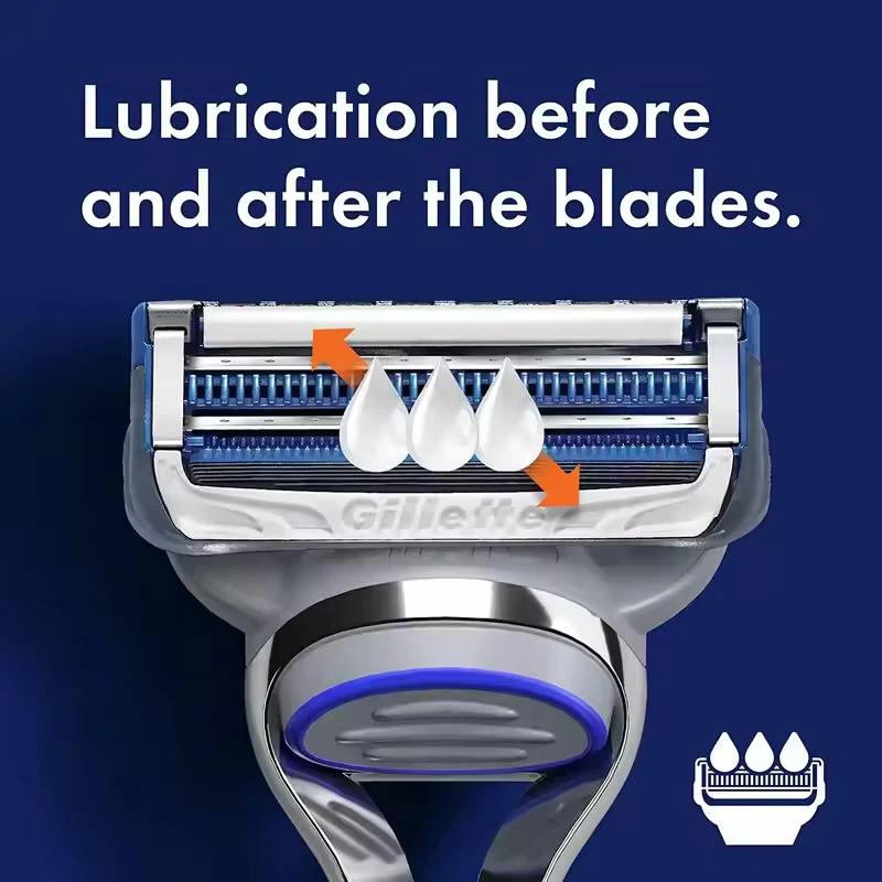 Rasoir Gillette SkinGuard, rasoir pour homme, lames confortables à deux couches, plus adaptées aux p