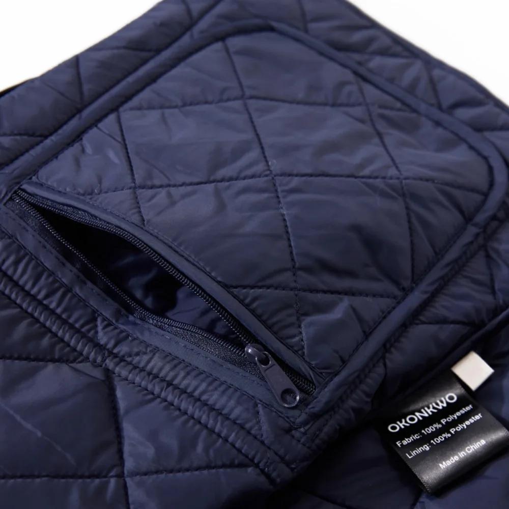 Nouveau gilet matelassé en velours côtelé épais et coton pour hommes pour l'automne et l'hiver