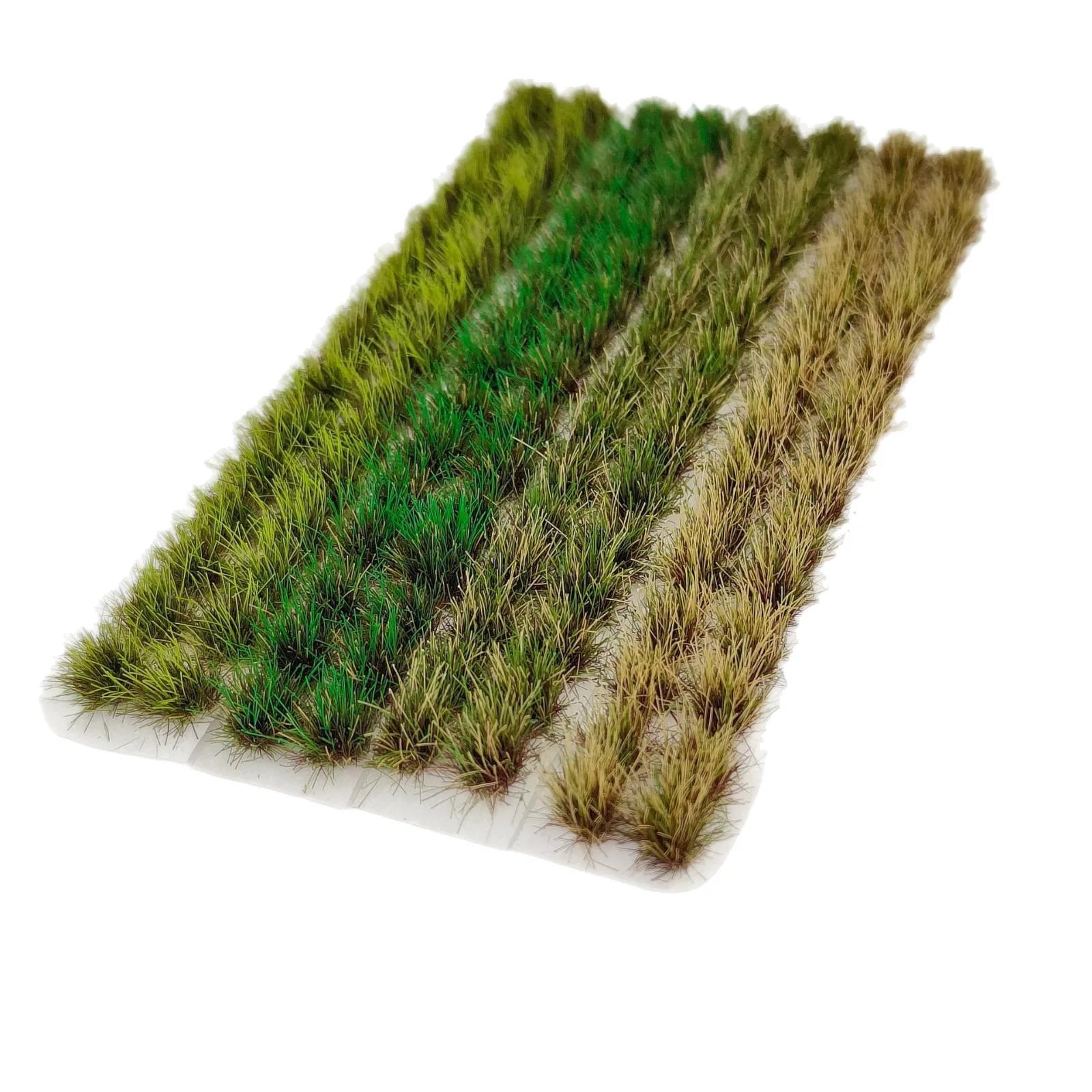 Micro grappe d'herbe Miniature, modèle de scène de sable, matériel de bricolage, touffe d'herbe réal