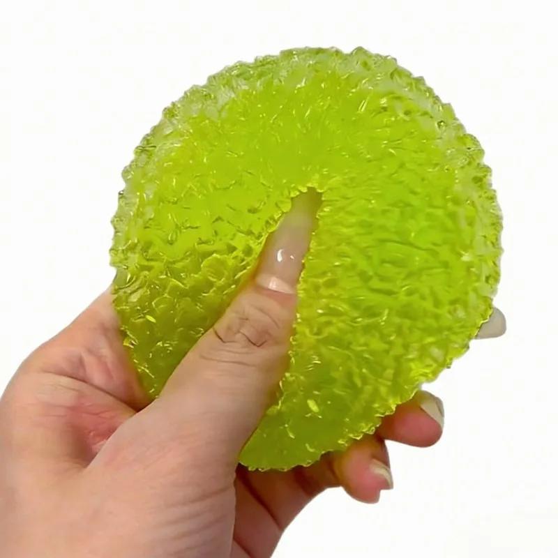 Jouet anti-stress Squishy Ice Ball Maltose Fidgets, super doux, rose, mochi, à récupération lente, j